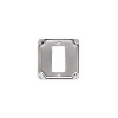 Raco Electrical Box Cover,Square,GFCI,1Gang 808C, 1 